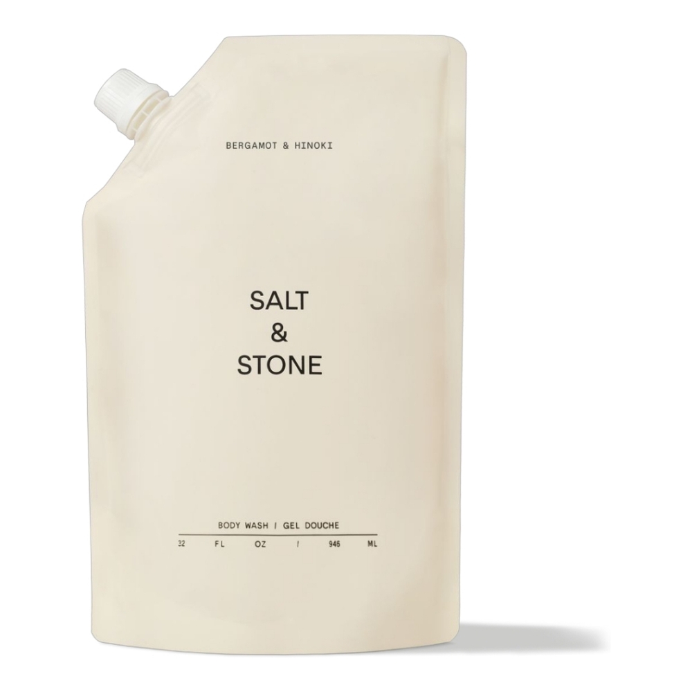 Salt & Stone Bergamot & Hinoki Refillable Body Wash Pouch